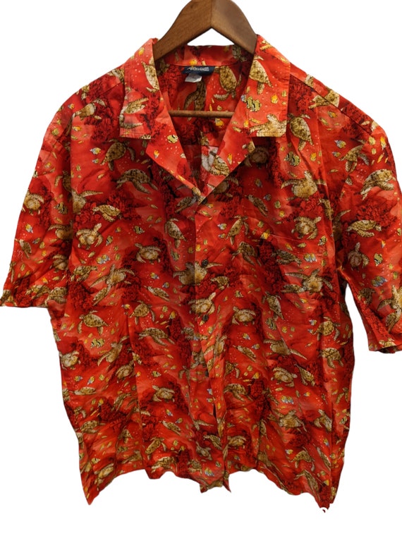 Royal Caribbean Men's Button Down Hawaiian Shirt … - image 1