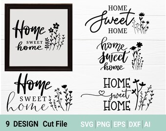 Download Svg Home Sweet Home Etsy