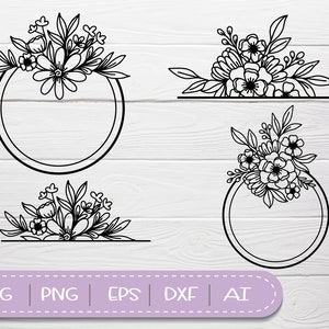 Download 4 41 Flower Border Svg Png Floral Line Borders Svg Cut File Flowers Svg File Wedding Floral Hand Drawn Text Dividers Cricut Svg Cut File Clip Art Art Collectibles Deshpandefoundationindia Org