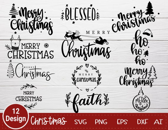 Christmas Svg Bundle, Christmas png,dxf,eps,ai files, for cricut, Christmas svg for cut file, Christmas for sign