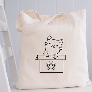 Cat Cartoon Bundle SVG for Cut File Animal Hand - Etsy