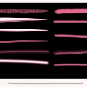 100 Procreate Brushes | Lettering Brush | Texture Brush | Background ...