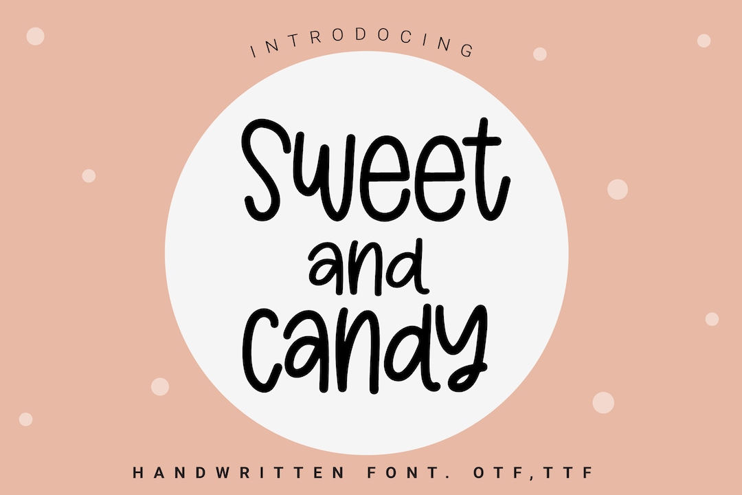 Sweet and Candy Script Font,font Download, Calligraphy Font,chic Font ...