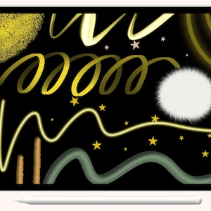 100 Procreate Brushes | Lettering Brush | Texture Brush | Background ...