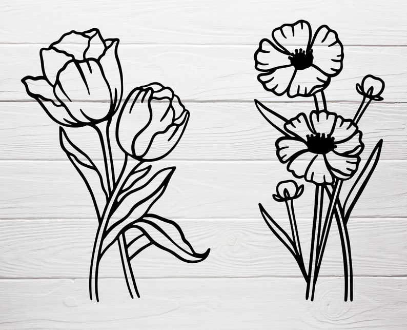 Free Free 168 Sunflower And Rose Bouquet Svg SVG PNG EPS DXF File