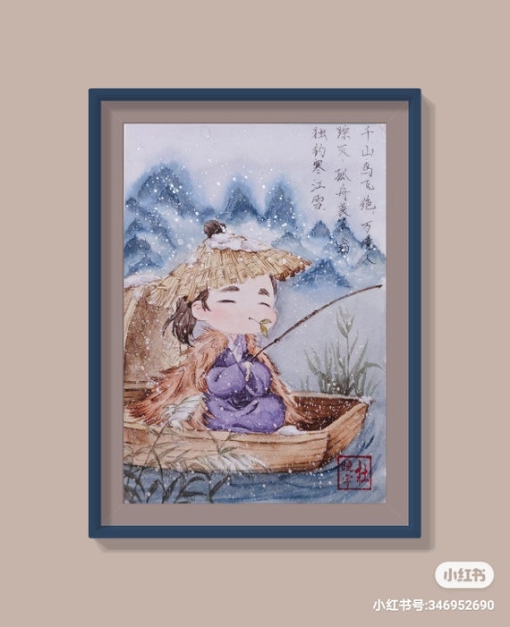 100 Hand Painted China Watercolor Art Painting Of Portraits Etsy 100 Hand Painted China Watercolor Art Painting Of Portraits Etsy