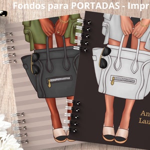 Couvertures imprimables pour agendas, cahiers, planificateurs et organiseurs - Couvertures imprimables pour agendas - fichiers à imprimer