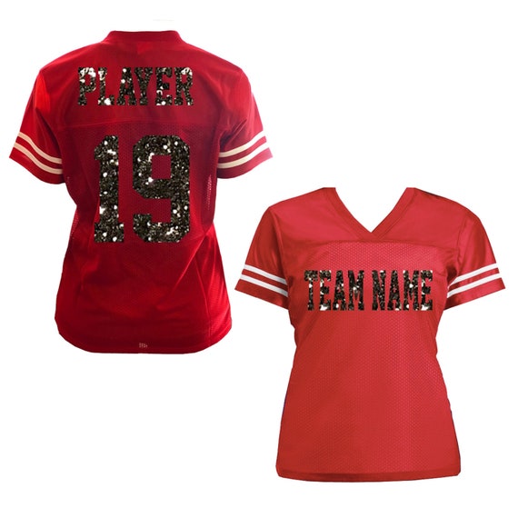 customize a jersey for football