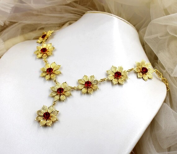 Women Daisy Flower Pendant Pearl Necklace Choker Wedding Fashion Jewelry  Gifts | eBay