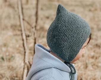 Baby Gnome Hat -Toddler PIXIE HAT - Baby Pixie Bonnet- Elf Hat - Baby Gnome Hat - Toddler Elf Bonnet- Baby Photo Props