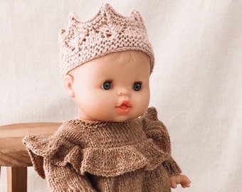 Minikane doll clothes / Doll bonnet / Minikane Doll Crown / Minikane Doll accessories