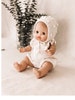 Minikane doll clothes set / Doll romper / Minikane bonnet / Bonnet for Miniland doll / Romper doll Miniland / Doll Bobble Bonnet 