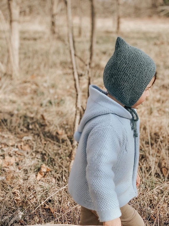 Baby Gnome Hat -toddler PIXIE HAT - Baby Pixie Bonnet- Elf Hat