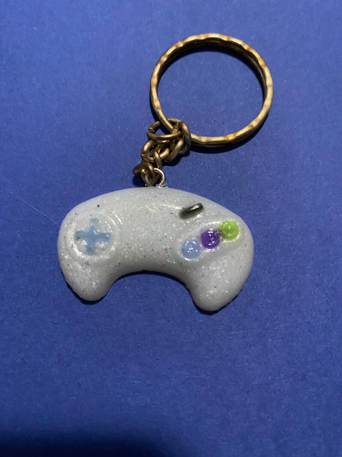 Game controller keychain Etsy