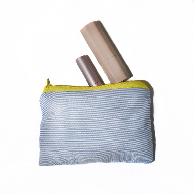 Cosmetic Zipper Pouch Etsy
