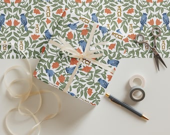 Alpha Omega christliches Geschenkpapier