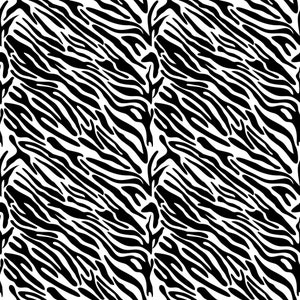 Zebra Wallpaper, Pre-Pasted PVC Free WallPaper, Wall Covering, Custom Pattern Wallpaper