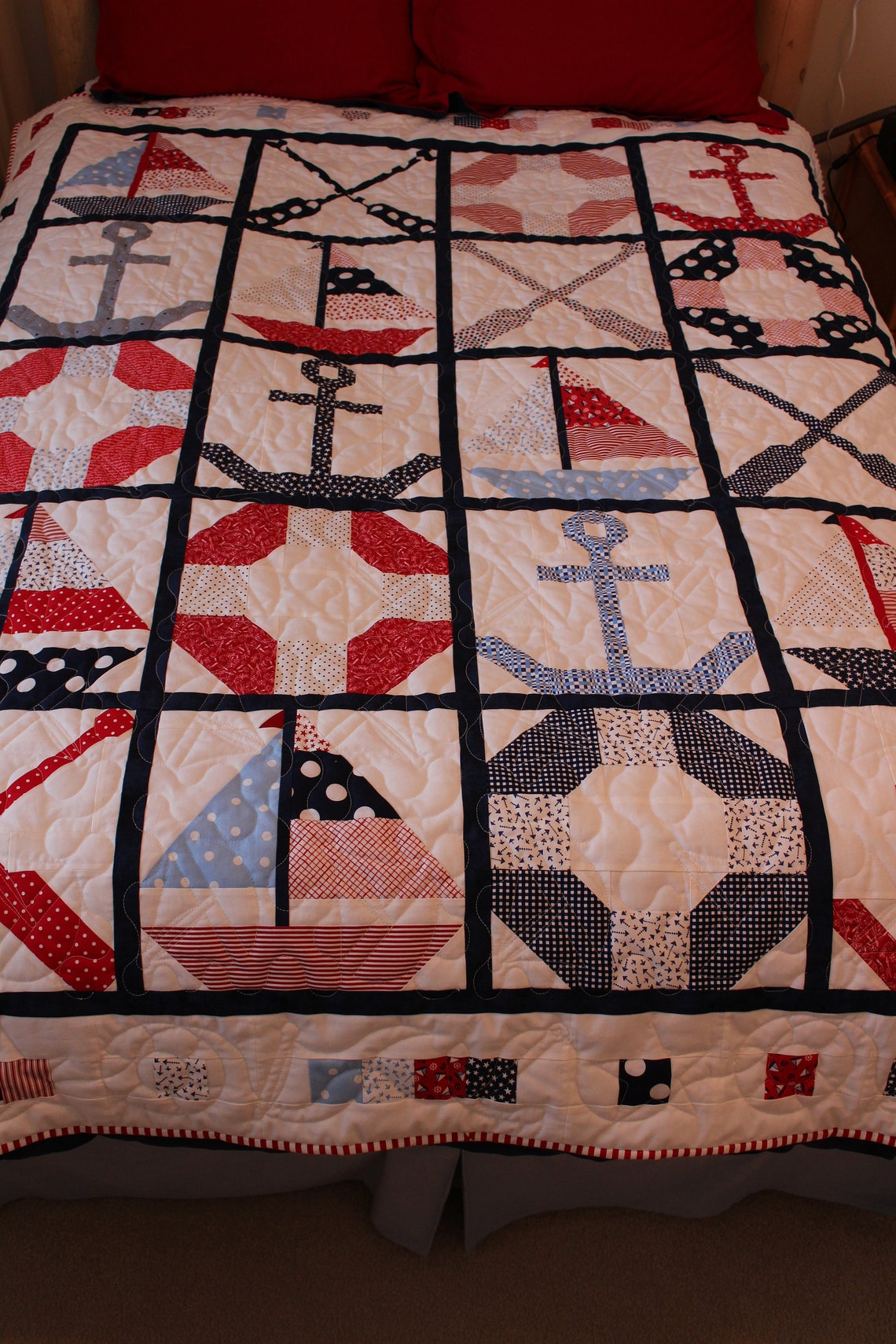 Regatta Quilt Pattern PDF Quilt Pattern Sailboat Quilt Etsy