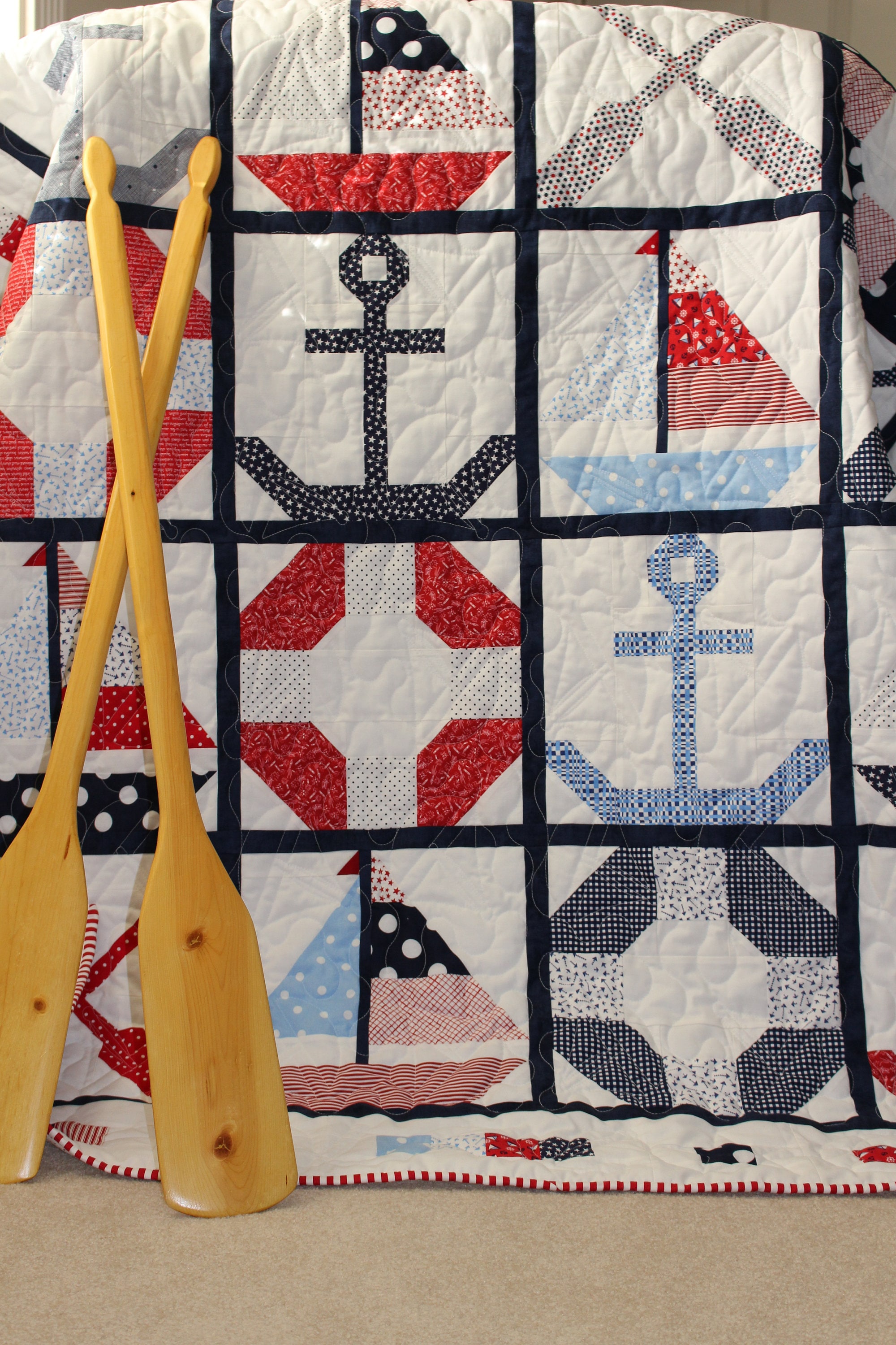 Regatta Quilt Pattern PDF Quilt Pattern Sailboat Quilt Etsy