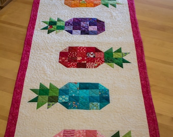 Pineapple Table Runner & Topper Quilt Pattern (PDF Pattern)