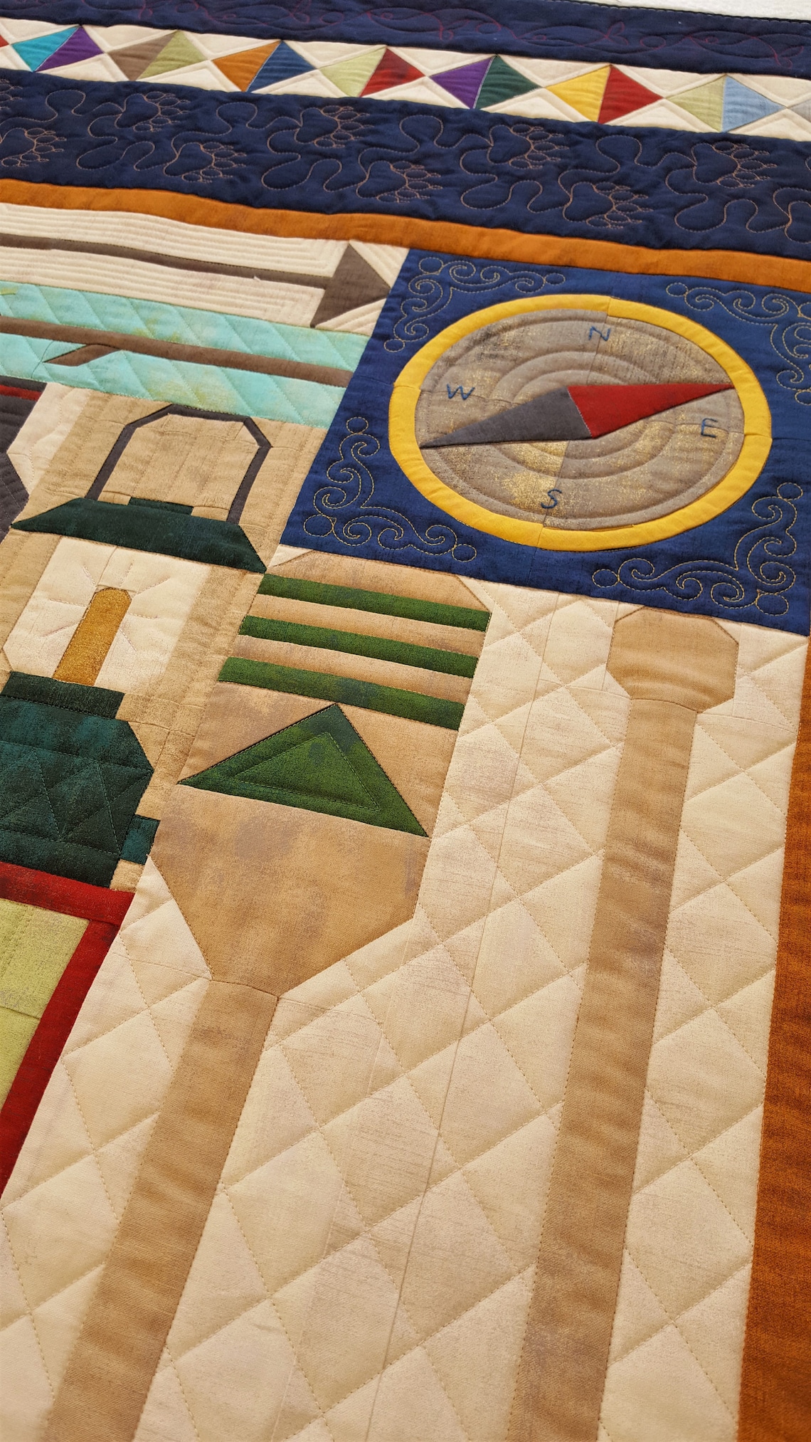 Camping Quilt Pattern: Redfish Lake Outdoor Design (PDF Pattern) - Etsy ...