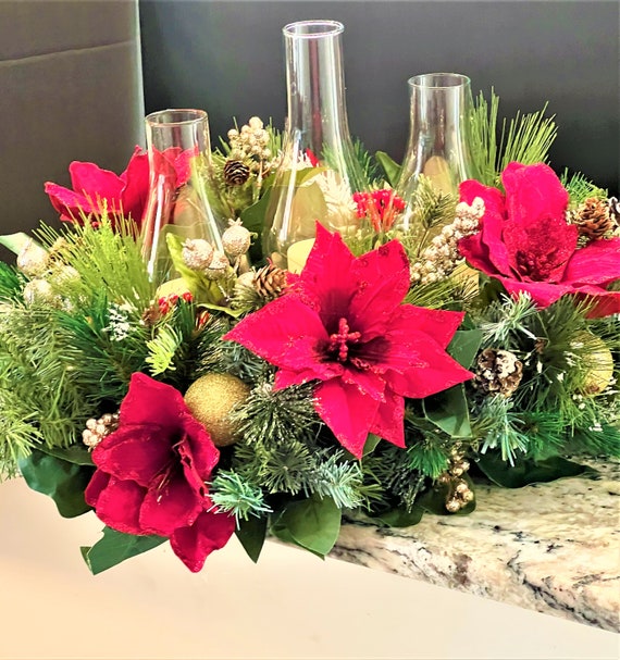 Large on sale christmas arrangements