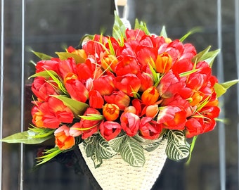 Tulip Door Hanging Basket 20&quot;L X 20&quot;W X 12&quot; Dept