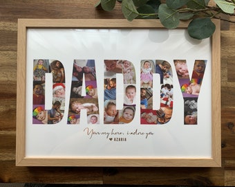father's day collage frame