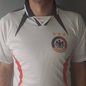 Germany World Cup 2006 Shirt Soccer Football Jersey Replica - Deutschland 2006 Home Jersey - Bundesteam Elf Germany Top Shirt
