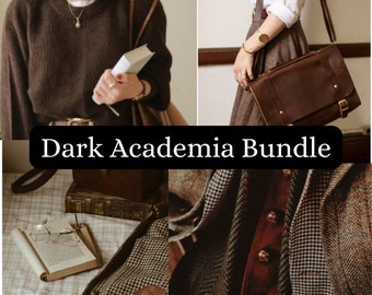 Boîte mystère vêtements Dark Academia / 1 à 4 articles vintage de qualité/lot style surprise/idée cadeau