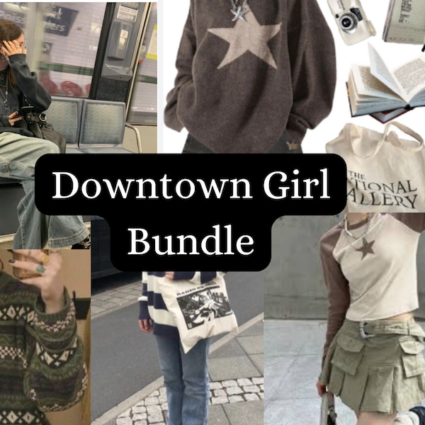 Downtown Girl Mystery Box Clothes/Style Bundle 1 to 4 Quality Vintage Items/Surprise Pack/Gift Idea