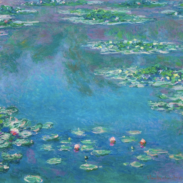 Nenúfares IMPRIMIBLES Claude Monet, Flores Wall Print Instant Download Wall Art, Claude Monet, Gift Idea, Impresionismo Imprimible