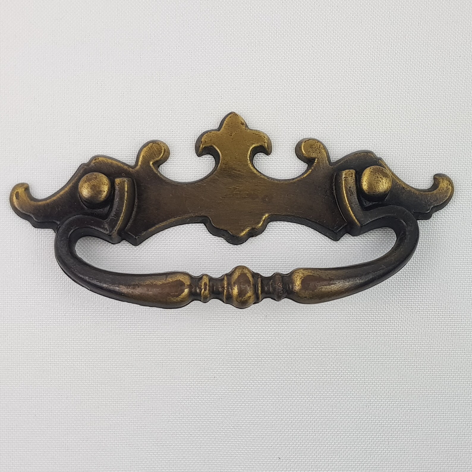 Chippendale Drawer Pull 4.875 Long 3 Center Solid Etsy