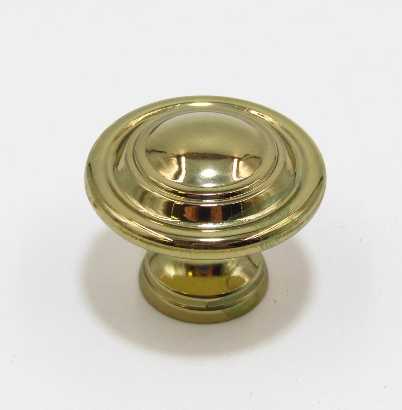 Solid Brass Knob 1.75" Round Gold Grooved Bullseye Circles Drawer Pull for  Bifold Door Kitchen Bathroom Cabinet Dresser Vanity Closet - Etsy New  Zealand
