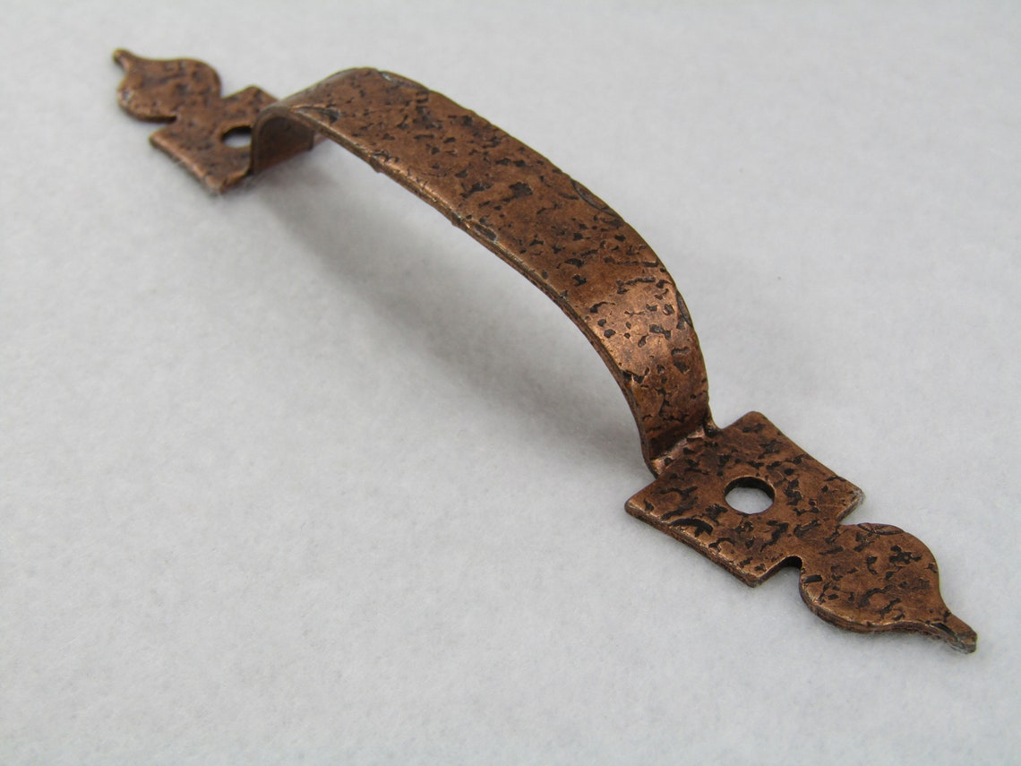 Copper Spade Handles 5.75 Long 3.5 Centers Etsy