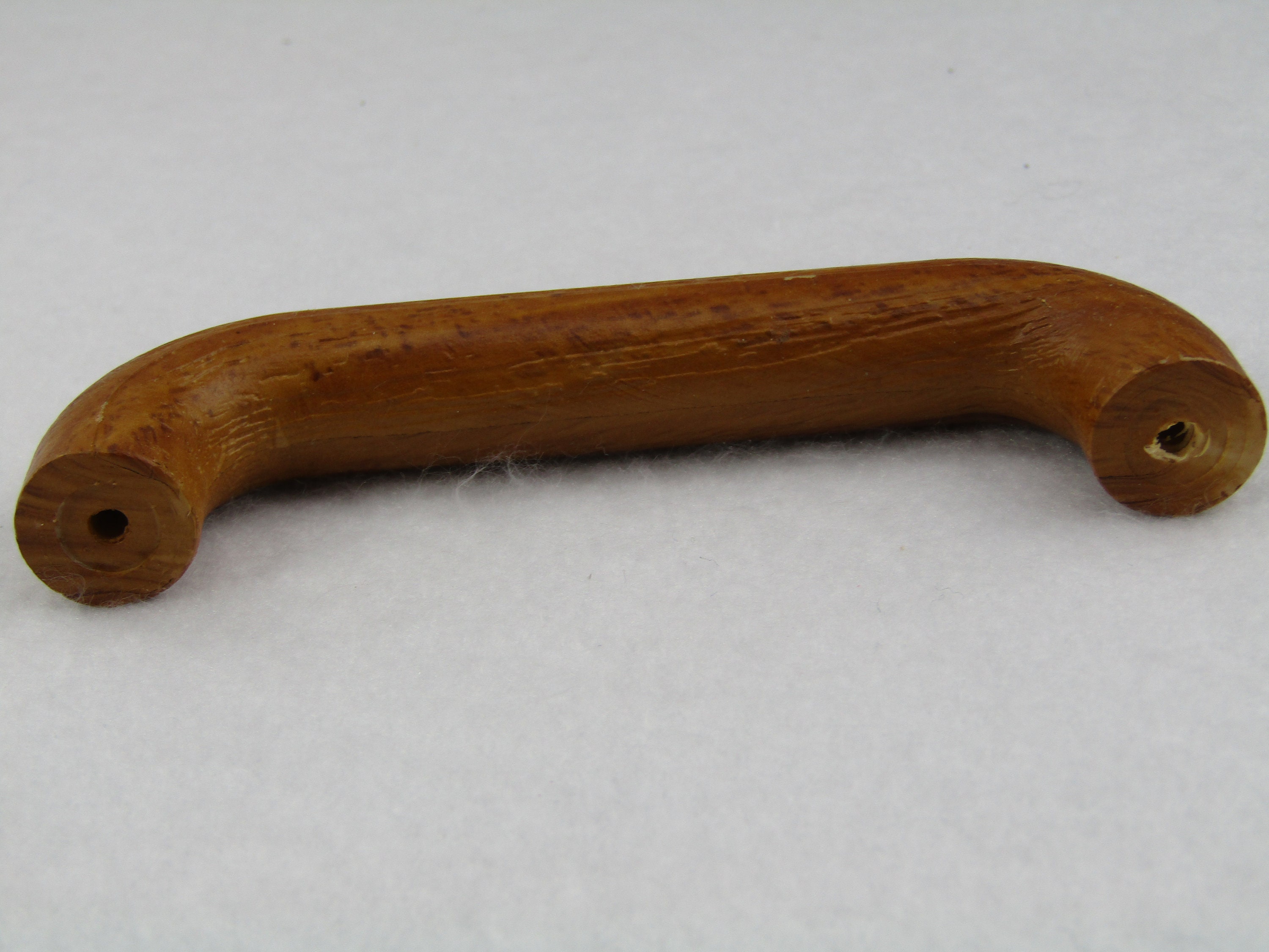 Oak Wood Drawer Pull 4.25 Long 3.75 Centers Etsy