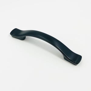 Drawer Pull - 3" Centers Matte Black Arched For Kitchen Bathroom Cabinet Cupboard Dresser Wardrobe Handles Hardware Step Edge