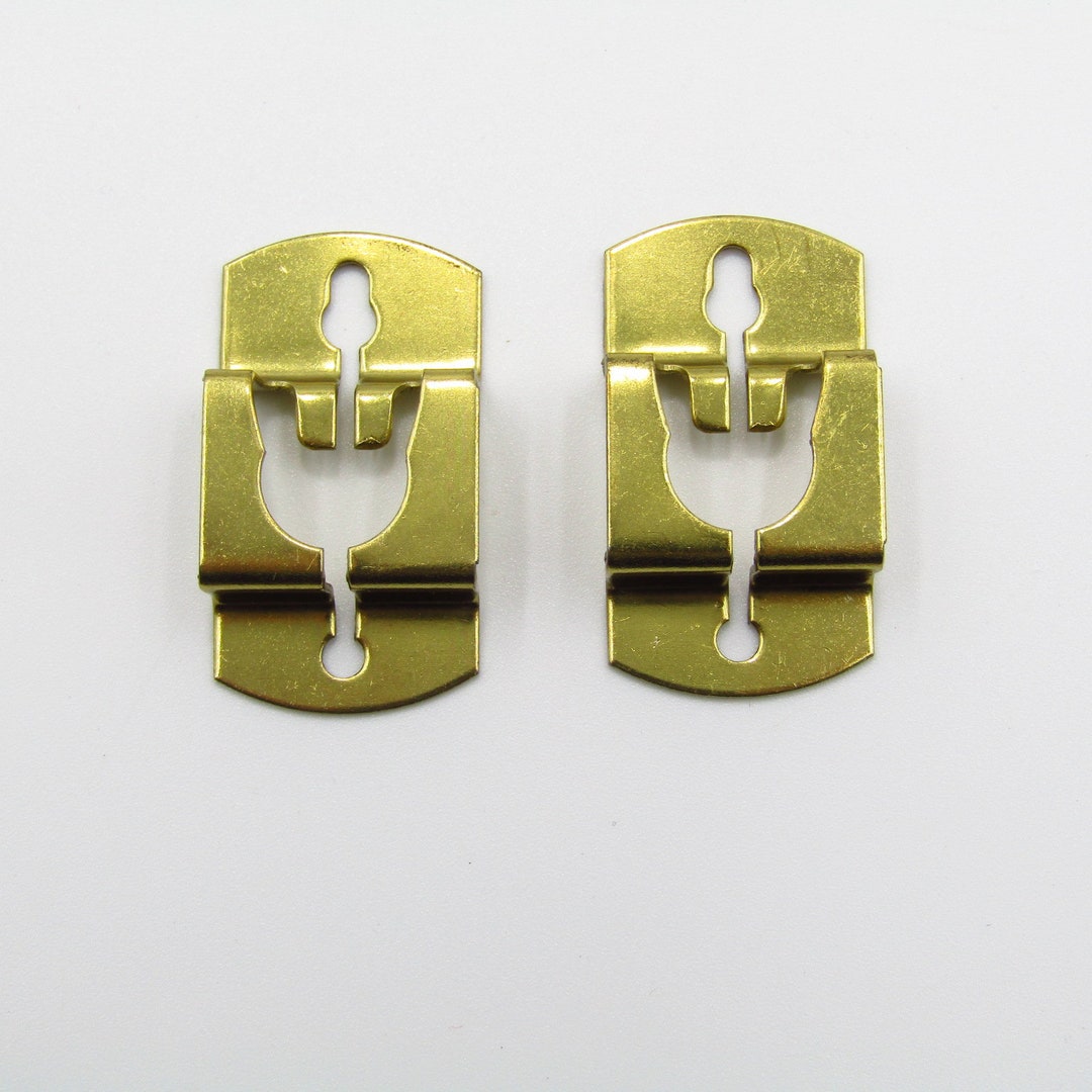 Cafe Rod Brackets for Inside Casing Pair 7/16 or Smaller Mount Sash