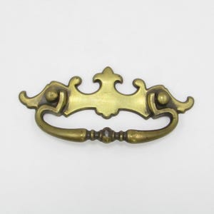 Drop Bail Pull - 3 &quot;Zentren - Fester Griff Gold Chippendale Verzierter Griff Für Küchenschrank Schranktür Kommode Schubladen Möbel