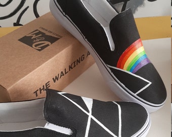Pink floyd vans deals shoes