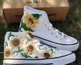old skool sunflower vans