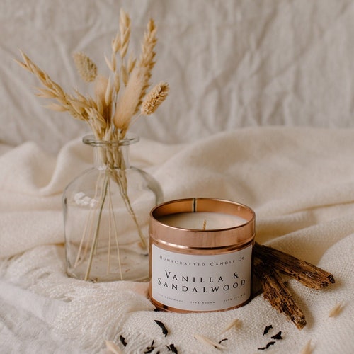 Plum & Mulberry Soy Wax Candle Vegan Friendly Handmade Etsy UK