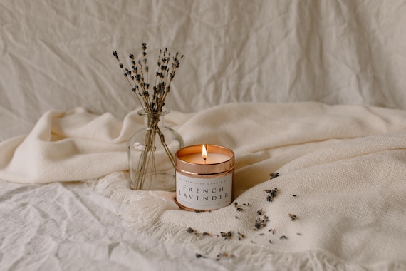 Lavender & Lemongrass Fragranced Candle - The Spirit Shop