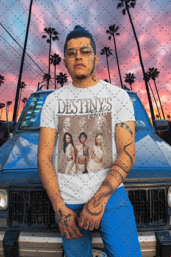 DESTINY’S CHILD T-Shirt Vintage 90's Hip Hop Rap Tour Unisex Tee Shirt