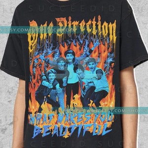 one direction t shirt metal
