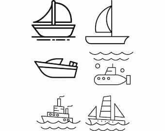 Boat Printable Samples