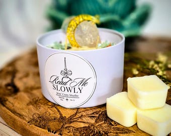 Spicy BookTok Candle Set | Read Me Slowly & Dirty Little Secret | Bookish Candle | Sweet Spicy Scent | Gift for Readers