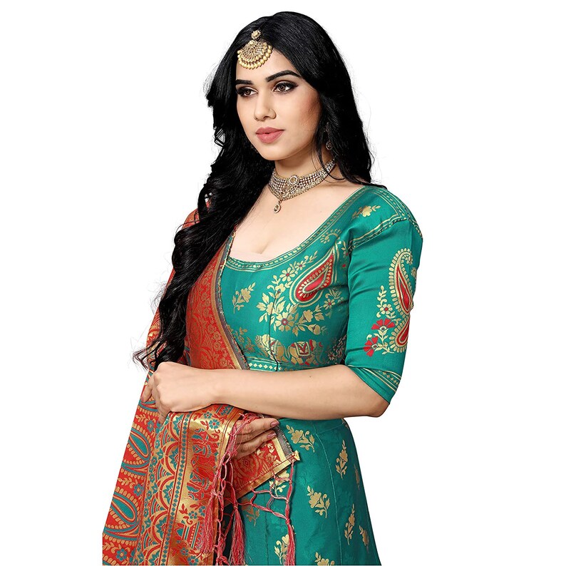 Embroidered Lehenga Banarasi Jacquard S Lehenga Traditional Lehenga Designer Wedding Lehenga Wedding Lehenga Party Wear Lehenga,