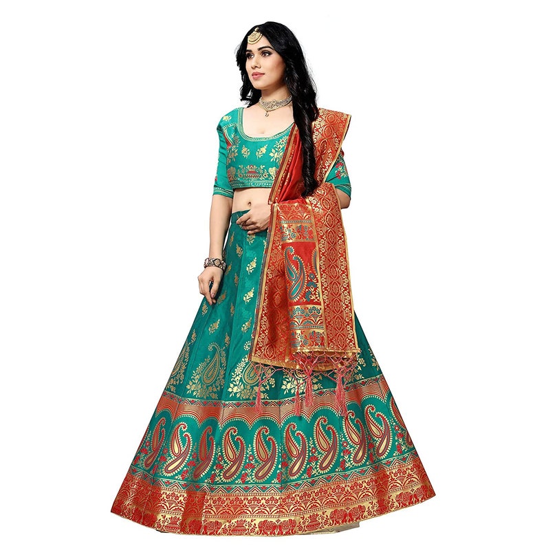 Embroidered Lehenga Banarasi Jacquard S Lehenga Traditional Lehenga Designer Wedding Lehenga Wedding Lehenga Party Wear Lehenga,