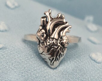 real heart ring